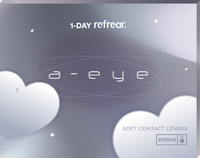a-eye（エーアイ）1day silicone Next Blue 2枚入